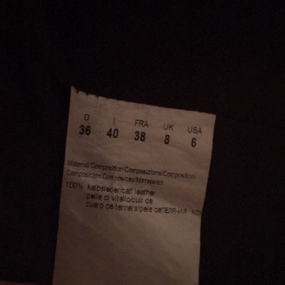 Hugo Boss Leather Jacket - Picture 3 of 8